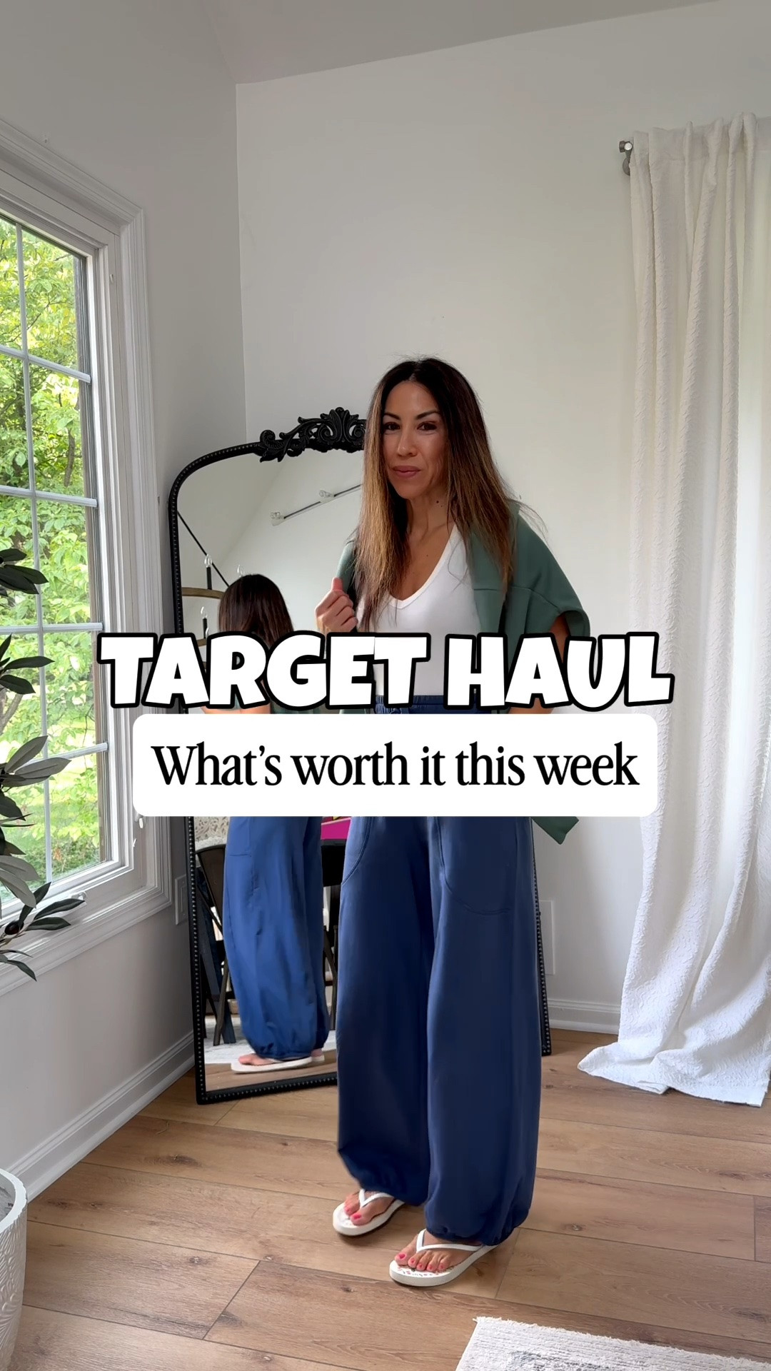 Kicking the week off with a fresh Target haul. A mix of comfy outfits & casual outfits that are great for summer to fall. 

Sweatpants XS. Barrel jeans 2 short. Wide leg jeans 2 (run small). Green pants Xs. Tops small. Shoes TTS. Shorts small. 

Jewelry code: HOUSEOFLEO20

#LTKOver40 #LTKPetite