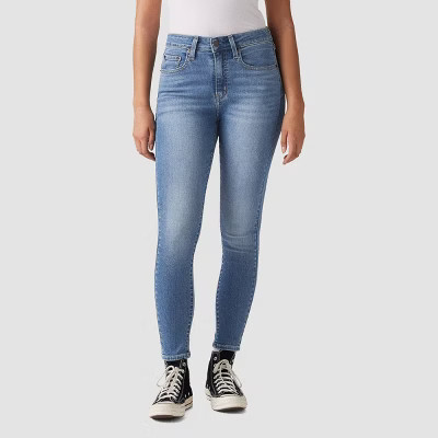 Levi's® Women's High-Rise Skinny Jeans - Eternal Indigo Medium 28 | Target