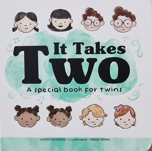 It Takes Two: A Special Book for Twins     Board book – Picture Book, January 1, 2023 | Amazon (US)