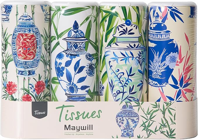 Car Tissue Holder,Tissue Box, Car Tissues Cylinder with Cap, Car Tissues Holder, Car Tissues Hold... | Amazon (US)