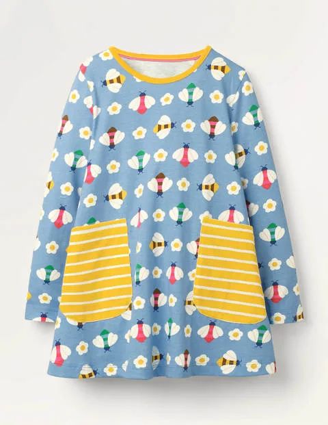Printed Jersey Pocket Tunic | Boden (US)