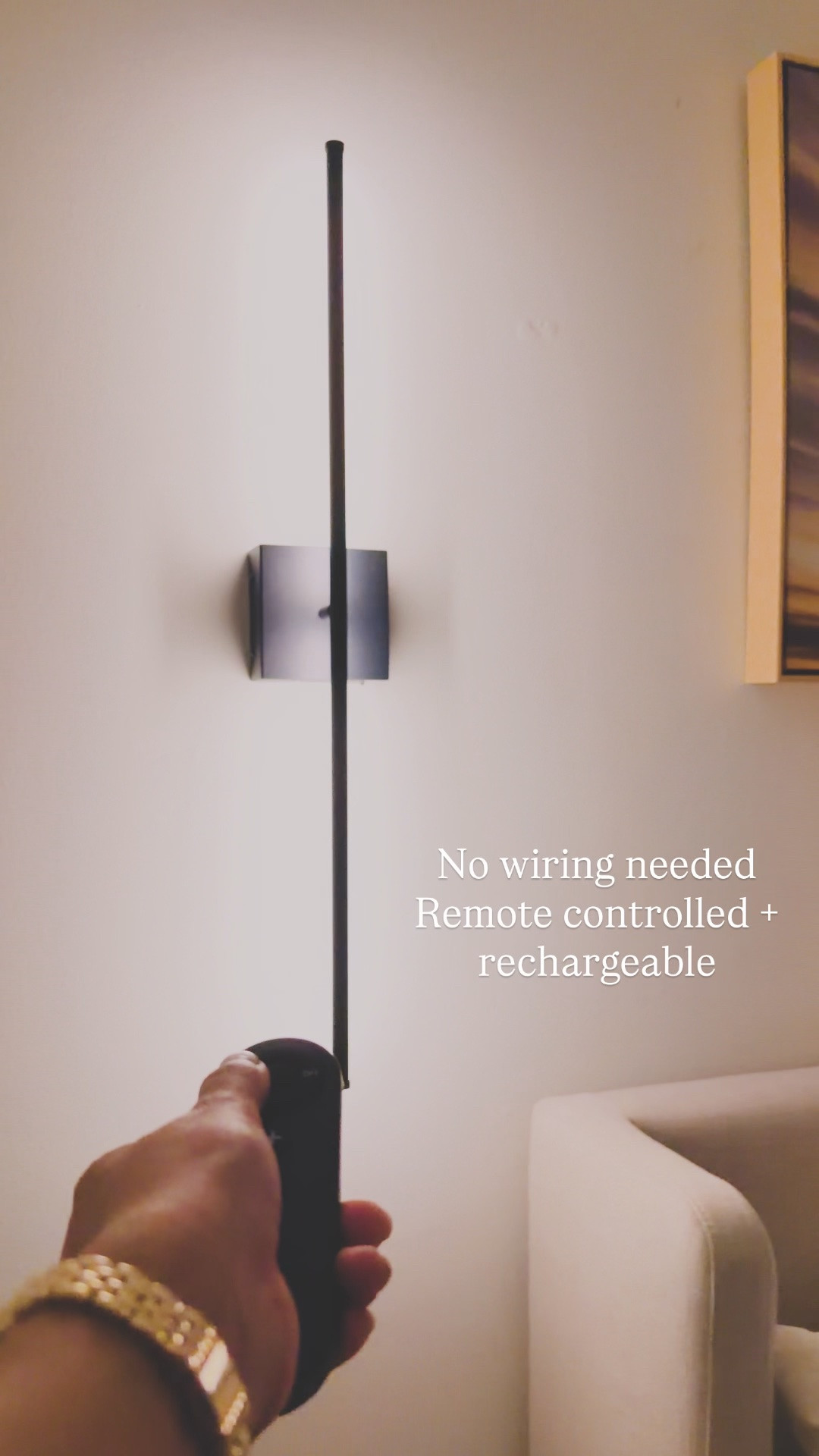Wireless wall light sconces? Uh yes please! Dimmable and they come with remotes!

#LTKHome