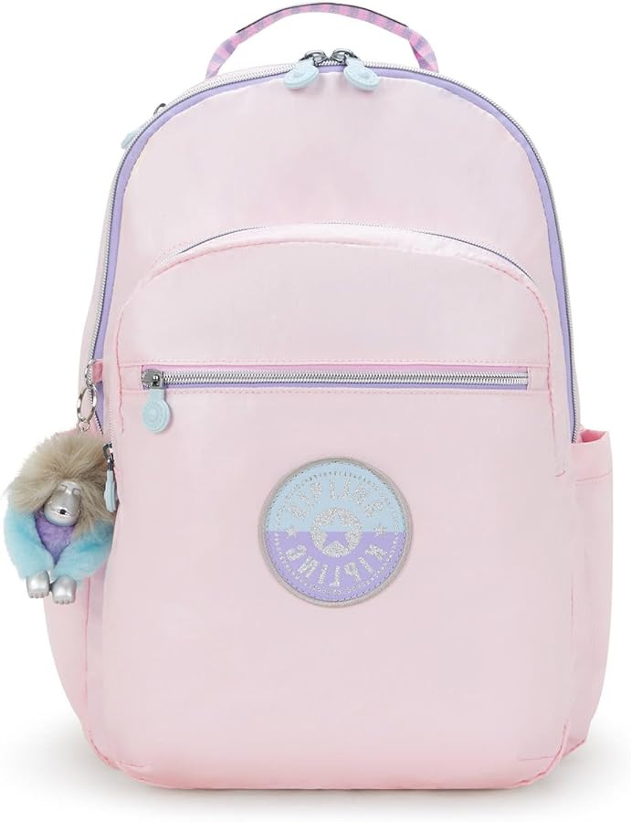 Kipling Seoul Large Metallic 15" Laptop Backpack | Amazon (US)