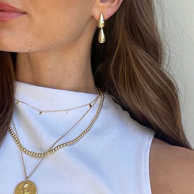 Zoe Earrings - Gold | BaubleBar (US)