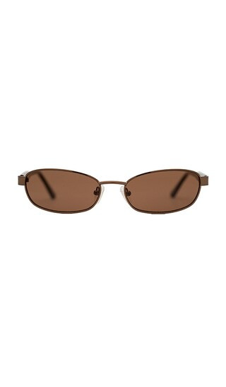X Grandquist Papillon Sunglasses in Chocolate & Brown | Revolve Clothing (Global)
