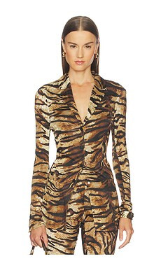 Ronny Kobo Zena Top in Tigers Eye from Revolve.com | Revolve Clothing (Global)