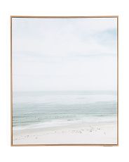 20x24 Serene Surf Walnut Framed Wall Art | Marshalls