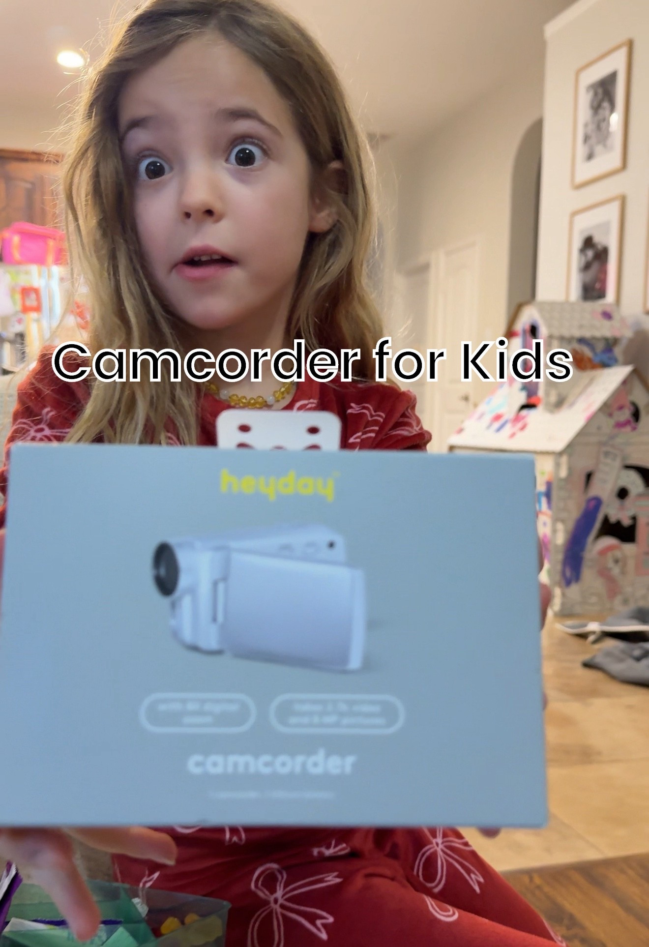 This was the perfect little camera upgrade for our 7 year old. Has a 90s vibe to it. But you need an SD card!