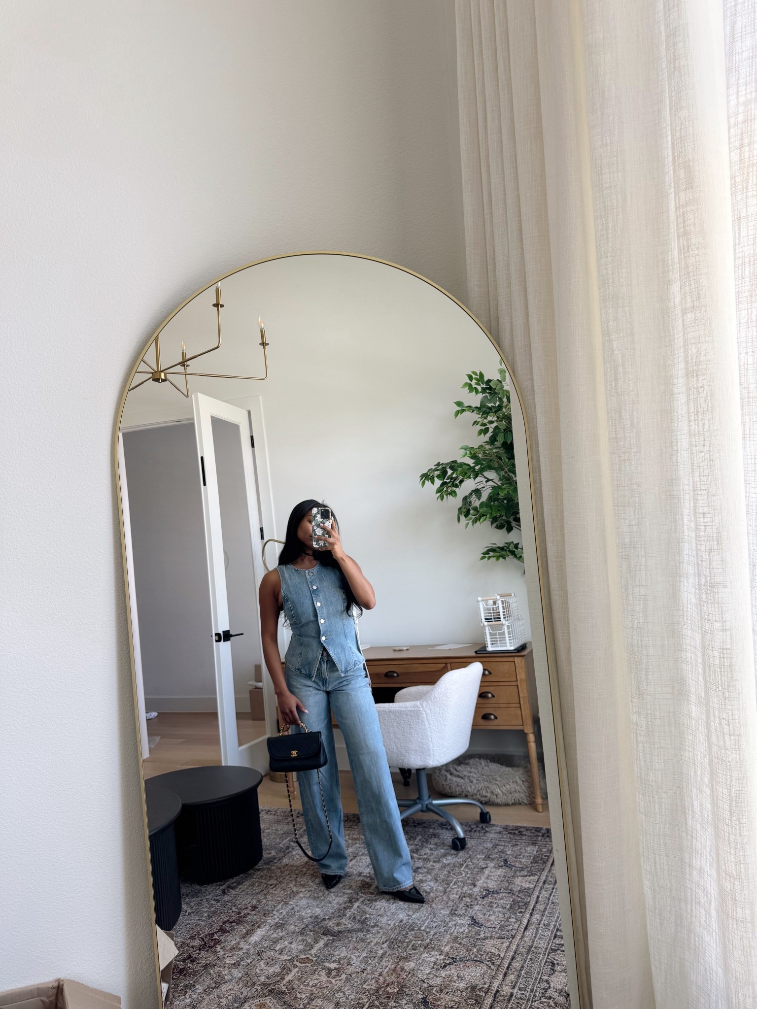 Cute dinner outfit | denim outfit | summer outfit | summer dinner outfit 

#LTKFindsUnder100 #LTKStyleTip #LTKPetite