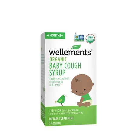 Wellements Organic Baby Cough and Mucus Syrup 2 fl oz | Walmart (US)