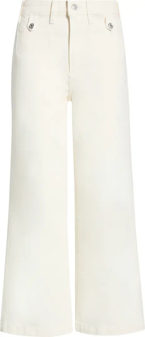 Anessa High Waist Ankle Wide Leg Jeans | Nordstrom
