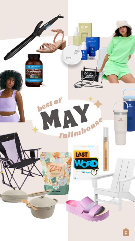 Yay for May! The best sellers this month range from curling irons to cookware to clothes! More info over at fullmhouse.com