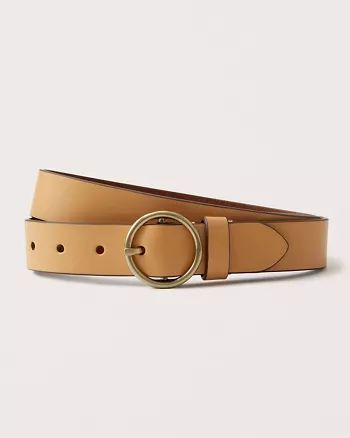 Leather Belt | Abercrombie & Fitch (US)