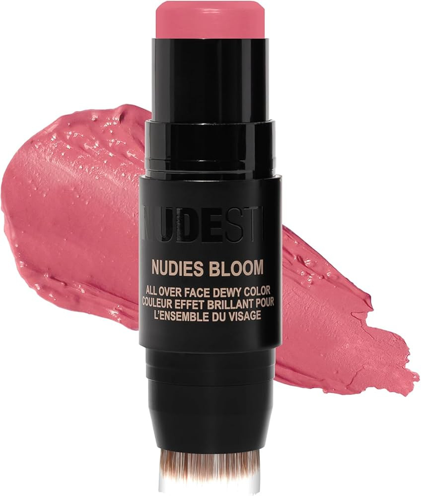 Nudestix Nudies Bloom All Over Dewy Color \u2013 3-in-1 Cream Blush Stick for Cheeks, Eyes & Lips... | Amazon (US)