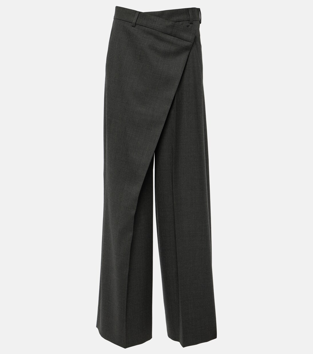 Asymmetric mid-rise wide-leg pants | Mytheresa (US/CA)