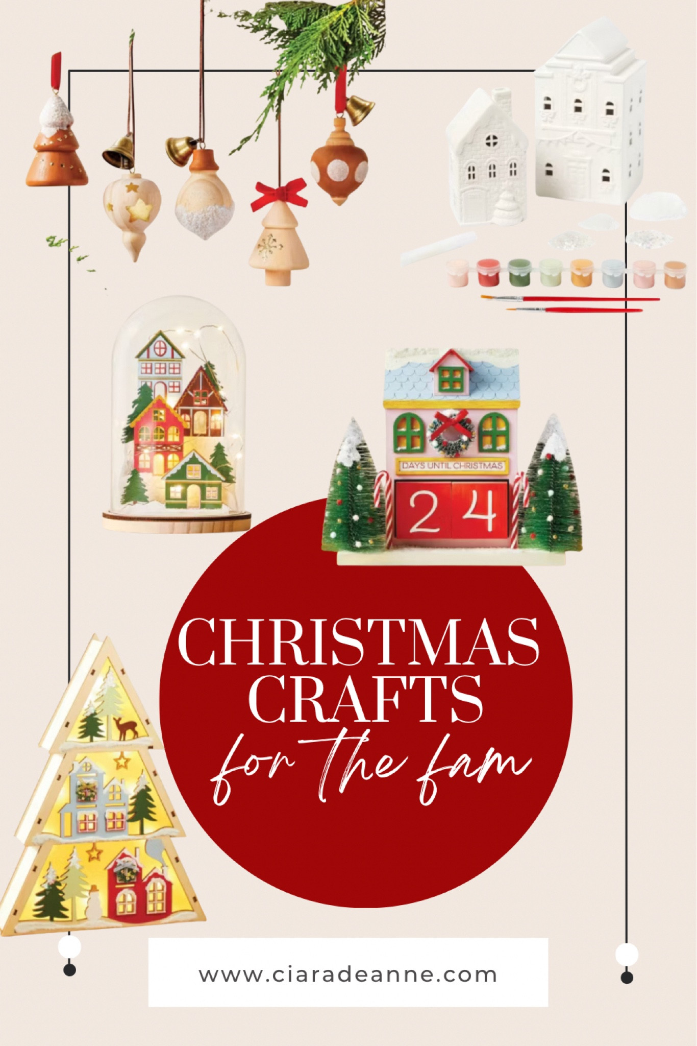 The perfect crafts for a girls night in! These are great for older kids or adults for some Christmas fun and holiday spirit. 

#LTKHoliday #LTKSeasonal #LTKParties