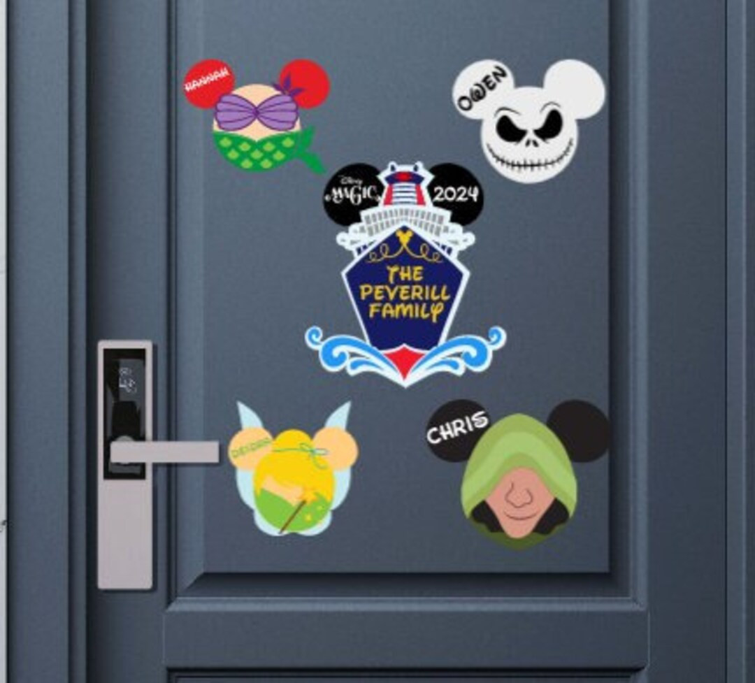 Mouse Head Cruise Ship Magnet Set - Etsy | Etsy (US)