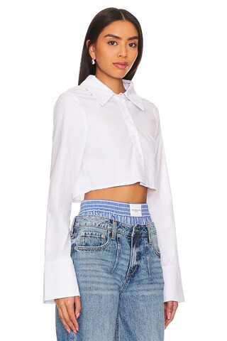 SNDYS Alma Shirt in White from Revolve.com | Revolve Clothing (Global)