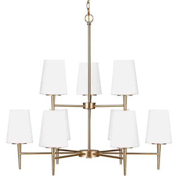 Driscoll Two-Tier Chandelier | Lumens