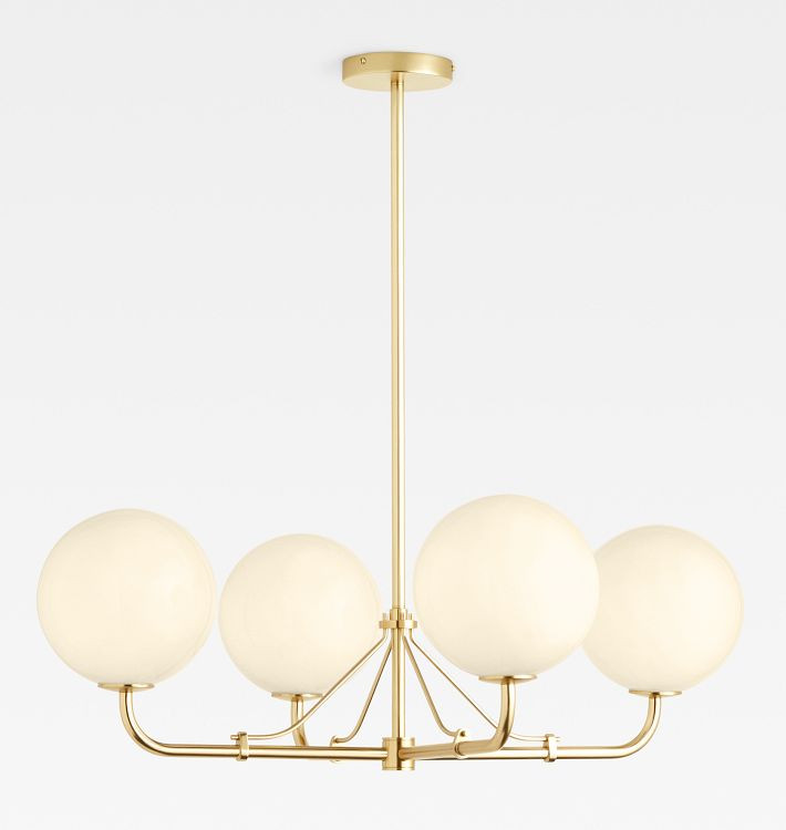 Irving Quad Chandelier | Rejuvenation