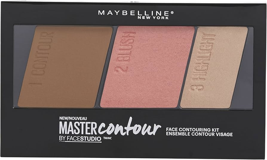 Maybelline Facestudio Master Contour Face Contouring Kit, Medium to Deep, 1 Count | Amazon (US)