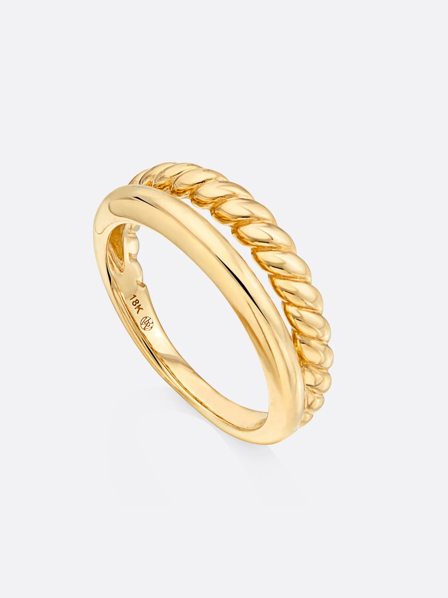 Brochu Walker | Women's Fine Jewelry Icons Yellow Gold Duet Ring | Brochu Walker