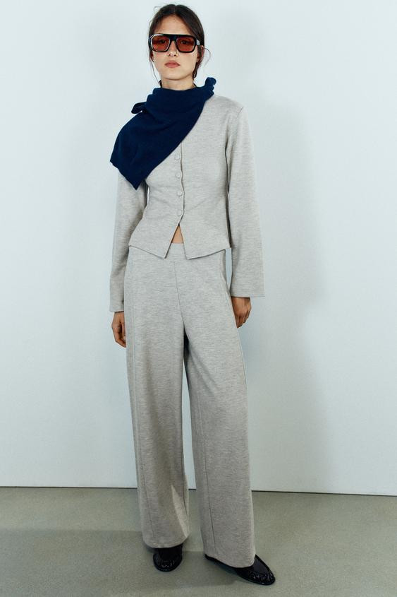 SOFT VOLUME TROUSERS | Zara UK
