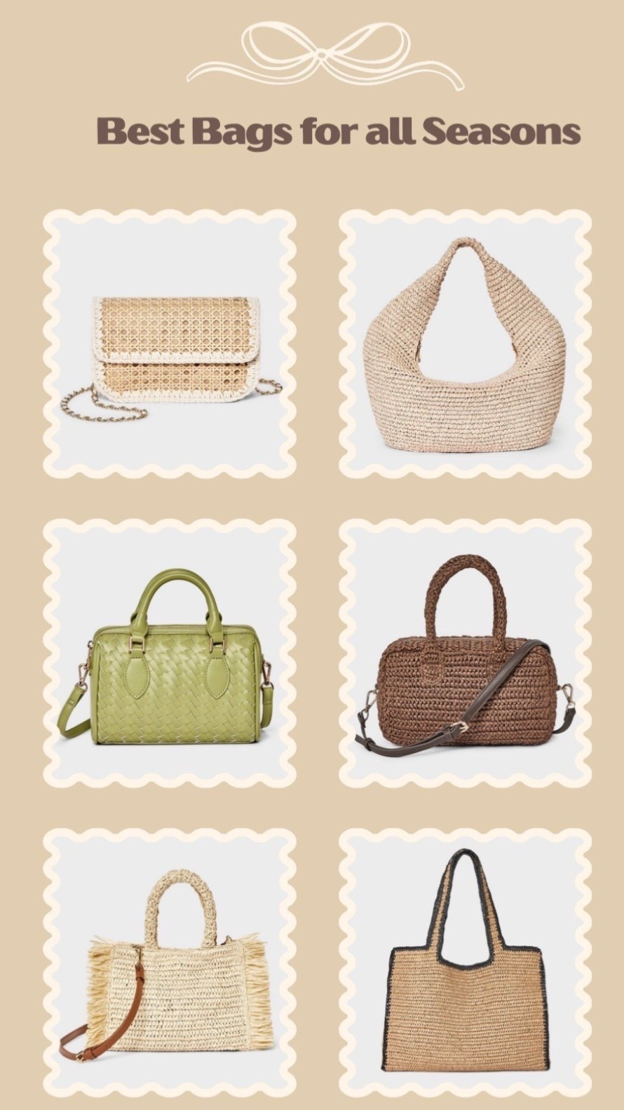 Cutest new arrivals! Let’s get ready for Spring & Summer!!



Spring outfits 2026, best bags, purses, summer, fashion, accessories, sidneymarieduke 


#LTKSeasonal