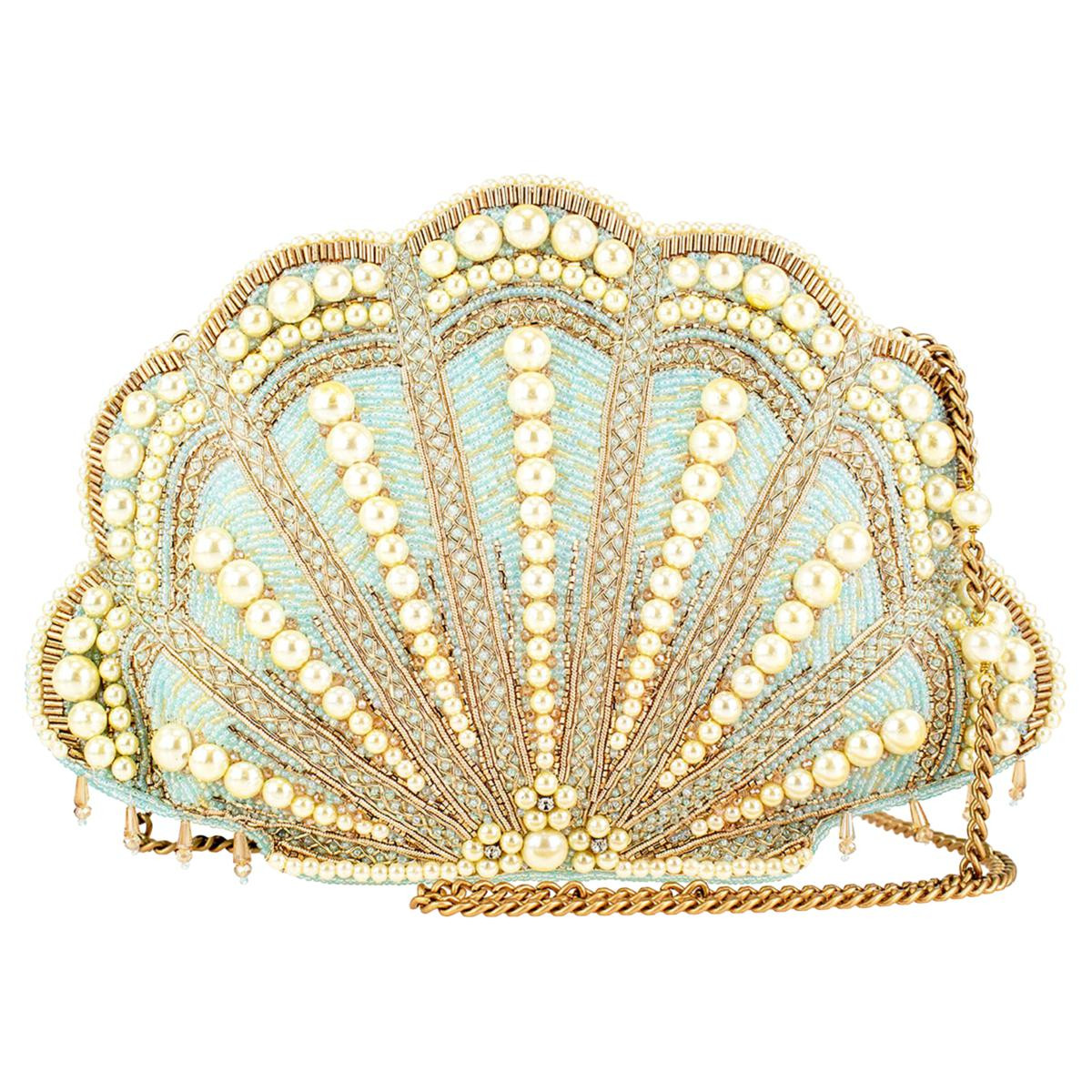 Mary Frances Seaside Hand-Beaded Crossbody Handbag - 23534177 | HSN | HSN