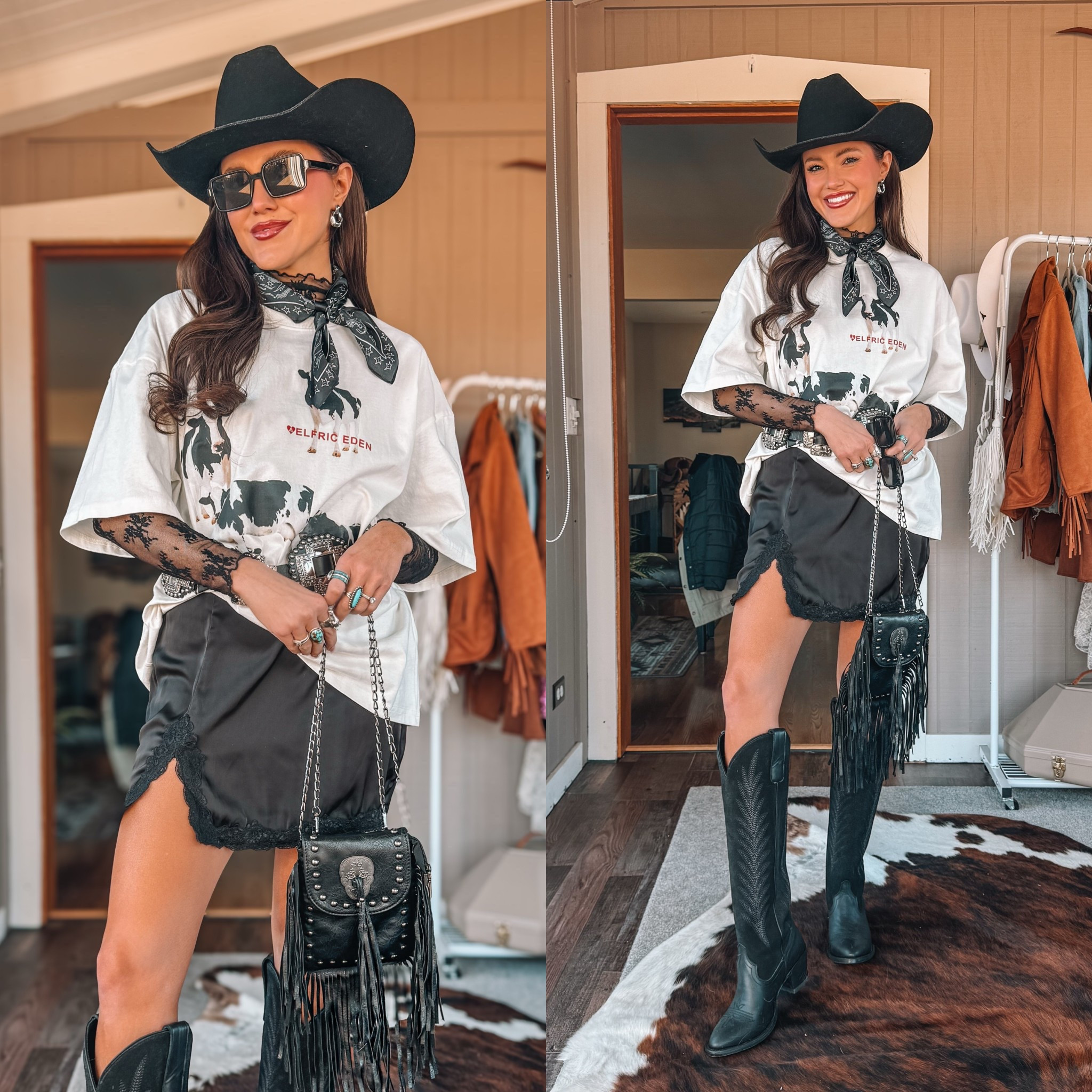 Cute & quirky western fit for spring & summer! Country concert / rodeo outfit! 

Lane boots: “TXCARA” for discount on website! 
Gigi Pip hat: “CARAK15” 

#westernfashion #springoutfit #amazon #founditonamazon

#LTKFestival #LTKWatchNow #LTKSaleAlert