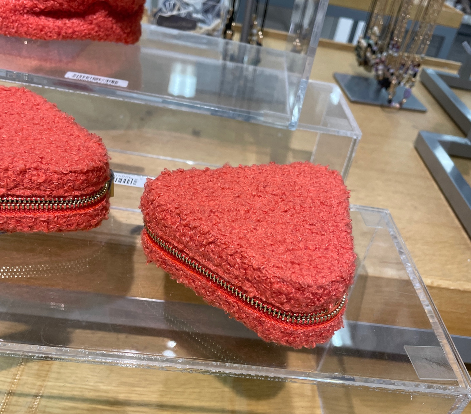 #furry #fuzzy #triangle #trianglezipcase #furryzipcase #fuzzyzippouch #target #cutezipxase #minijewelrycase #traveljewelrycase #trianglejewelrycase 

#LTKGiftGuide #LTKunder50 #LTKFind