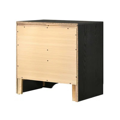 2 Drawers MDF Nightstand With 1 Jewelry Drawer | Wayfair North America