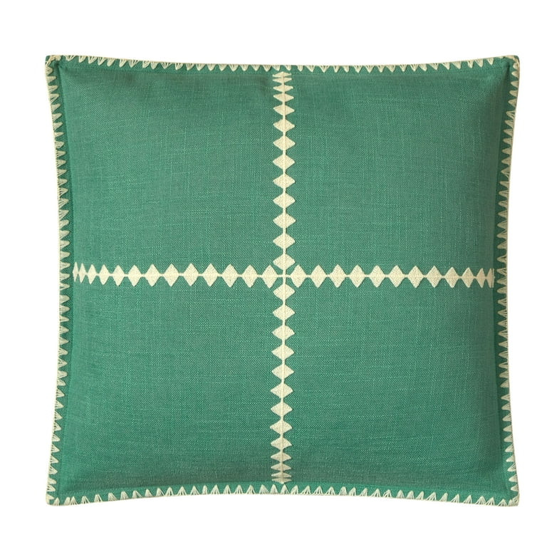 Mainstays by Becky G. & Alejandra Decorative Pillow, Green Lily, 18" x 18" | Walmart (US)