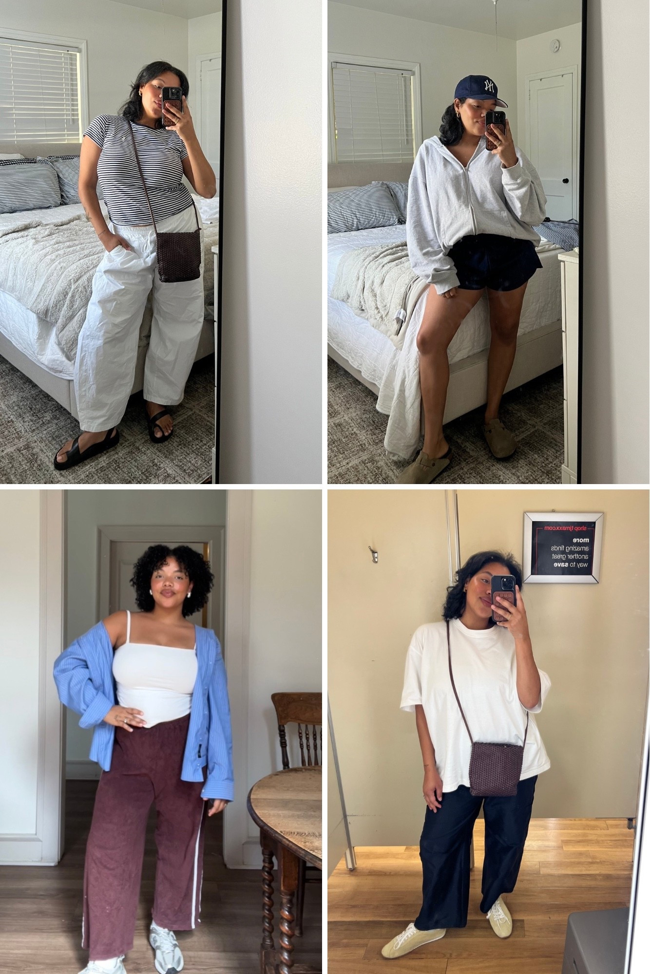 Linked what I could! Blue shorts are tj maxx, brown pants are coco maisonette xx 

#LTKStyleTip #LTKSeasonal #LTKMidsize