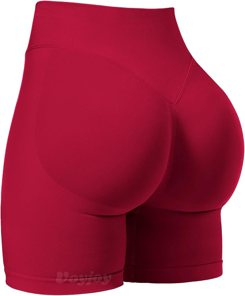 VOYJOY Women Workout Impact Shorts 2.5"/ 3.6"/ 4.5"/ 6" Scrunch Butt Lifting Gym Seamless Booty B... | Amazon (US)