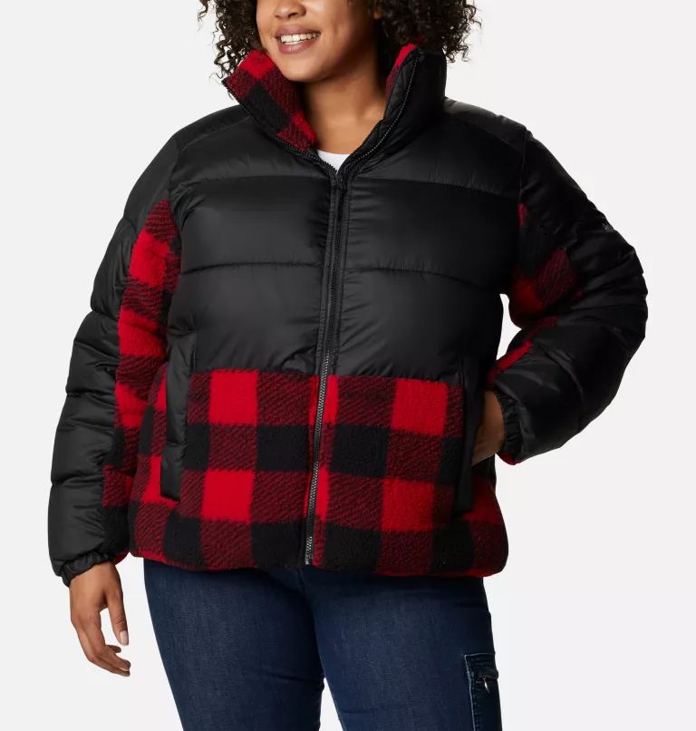 Women's Leadbetter Point™ Sherpa Hybrid Jacket - Plus Size | Columbia Sportswear