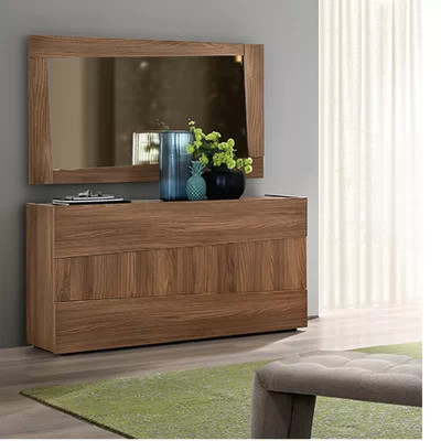 Rumsey 3 Drawer Chest with Mirror | Wayfair North America