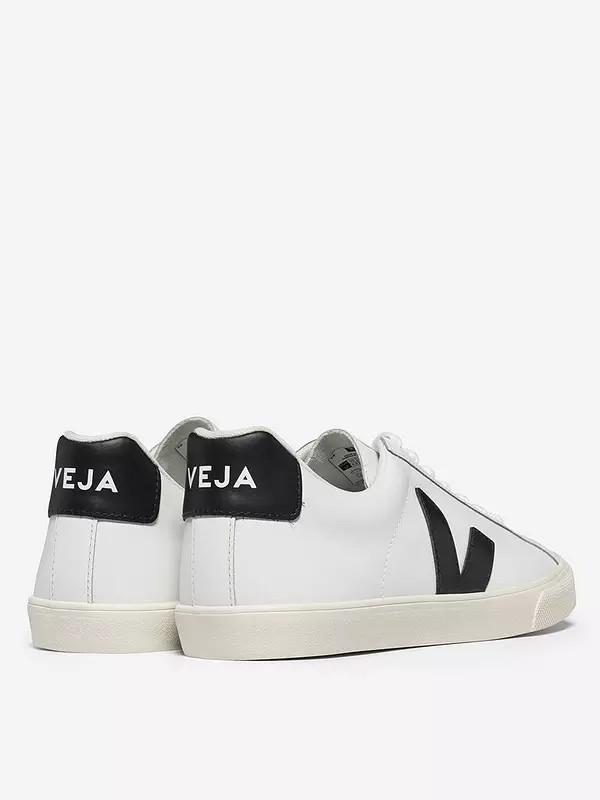 Veja Women's Esplar Logo Trainers - White/Black | Very (UK)