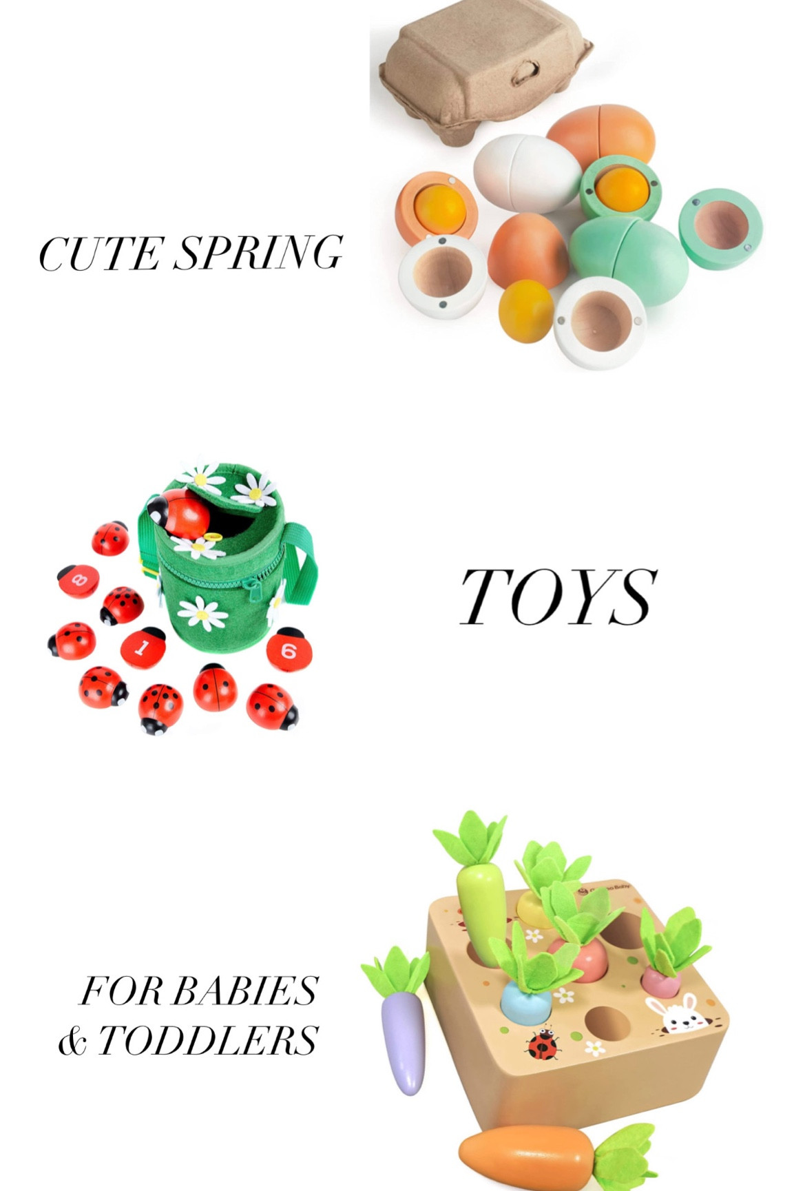 Easter basket toy ideas for babies & toddlers 

#LTKkids #LTKSeasonal #LTKbaby