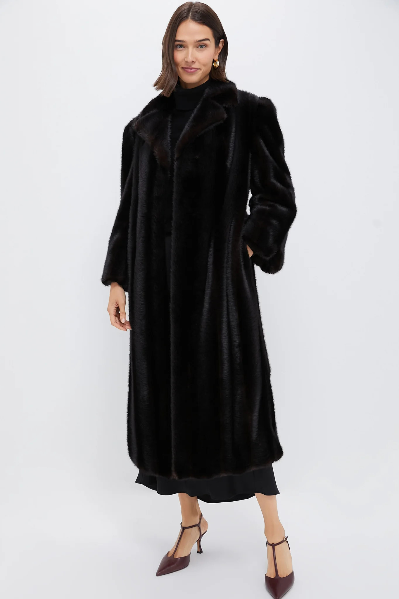 Brown Fur Carmella Coat | Tuckernuck (US)