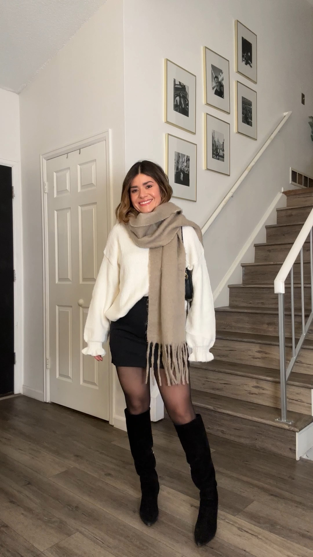 Sweater size small
Skort size xs
Scarf is under $20 via Target! Available in more colors. It’s so good! 

#LTKPetite #LTKootd