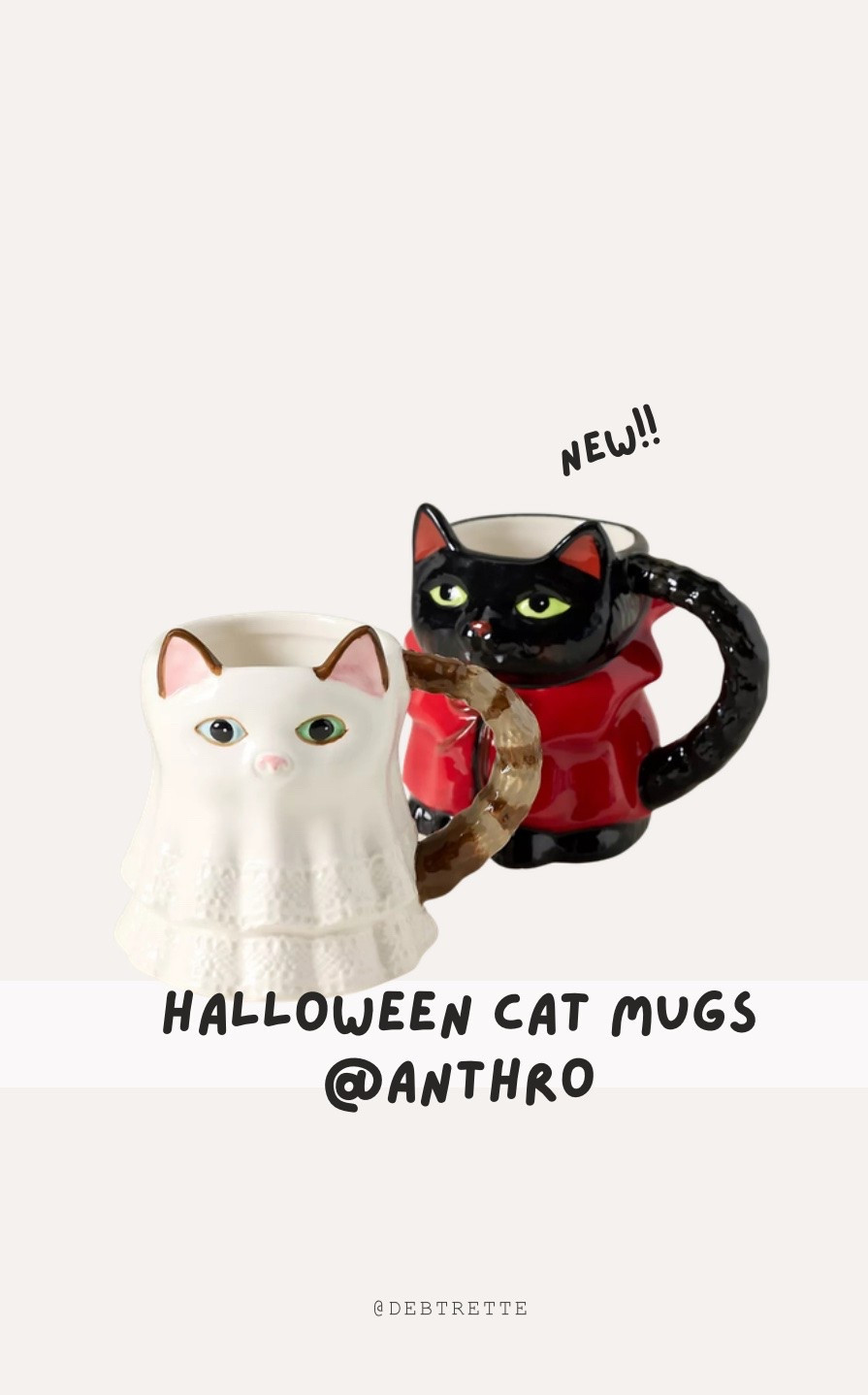 Halloween cat mugs @ anthro!!