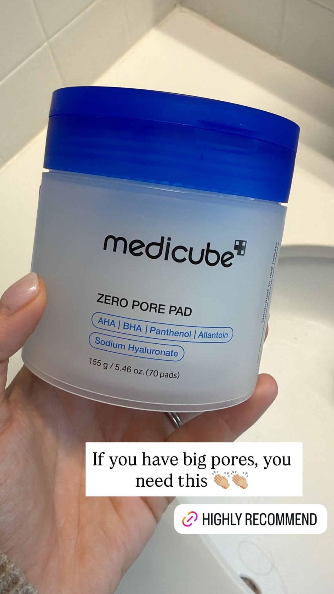 If you have big pores, you need this 👏🏼👏🏼 living these toner pads from Medicube. 

#LTKmorningroutine #LTKgrwm