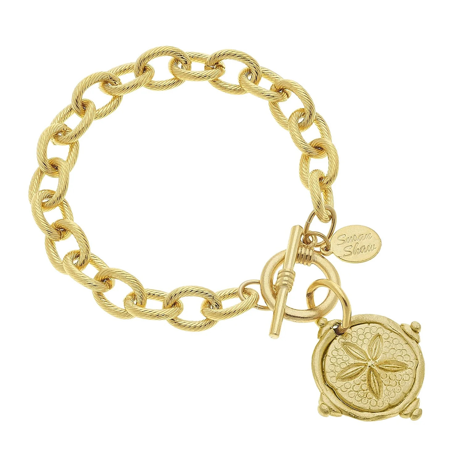 Sand Dollar Intaglio Bracelet | Susan Shaw