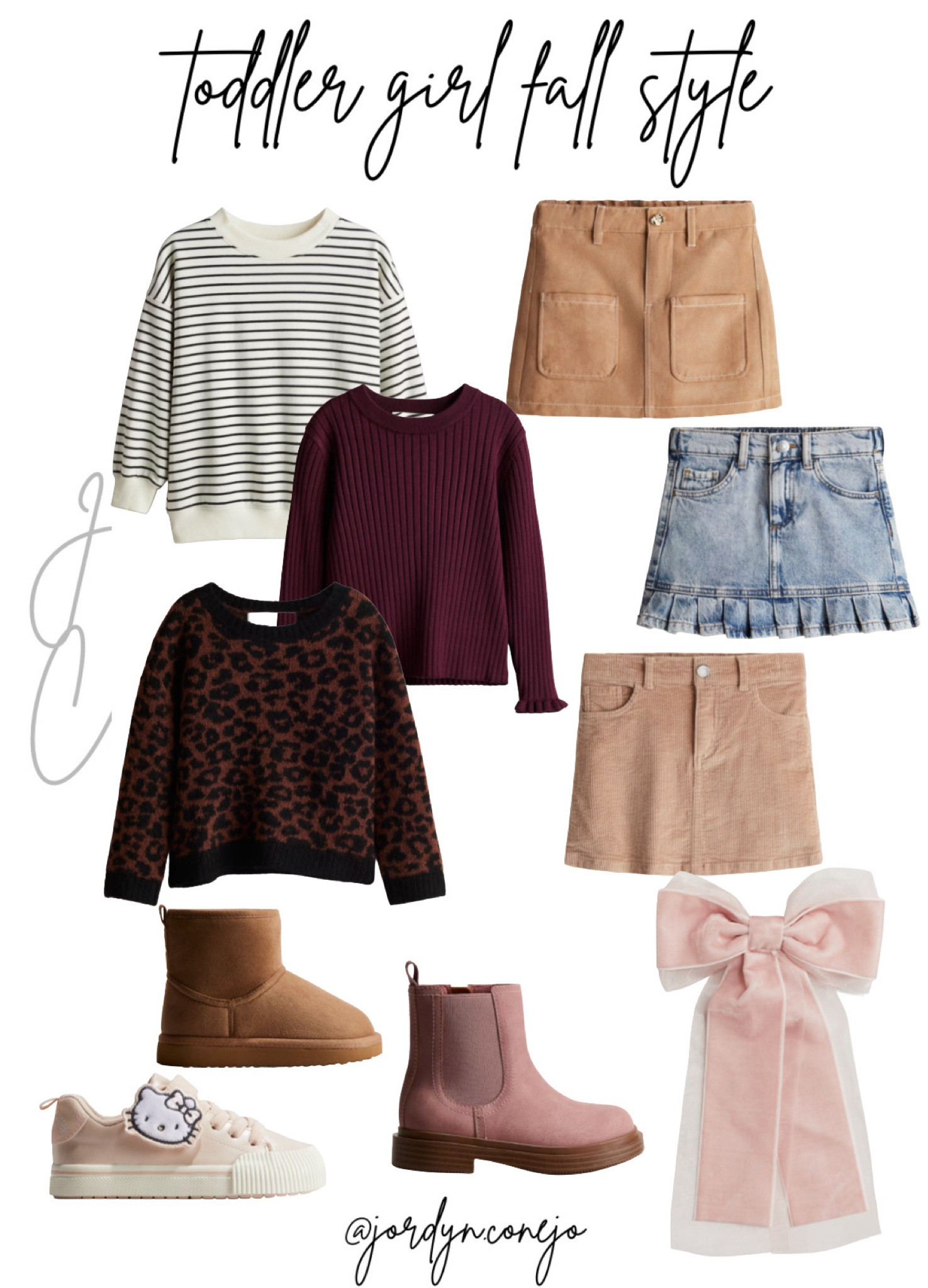 Toddler girl fall style- fall trends- toddler girl outfits- toddler girl fall outfit- toddler boots- toddler skirts- back to school- play date outfits- ootd- toddler girl fashion- baby girl style- toddler sneakers- hello kitty- long sleeve shirts- toddler girl fall- denim skirt- leopard print- Chelsea boots 

#LTKStyleTip #LTKFallSale #LTKKids