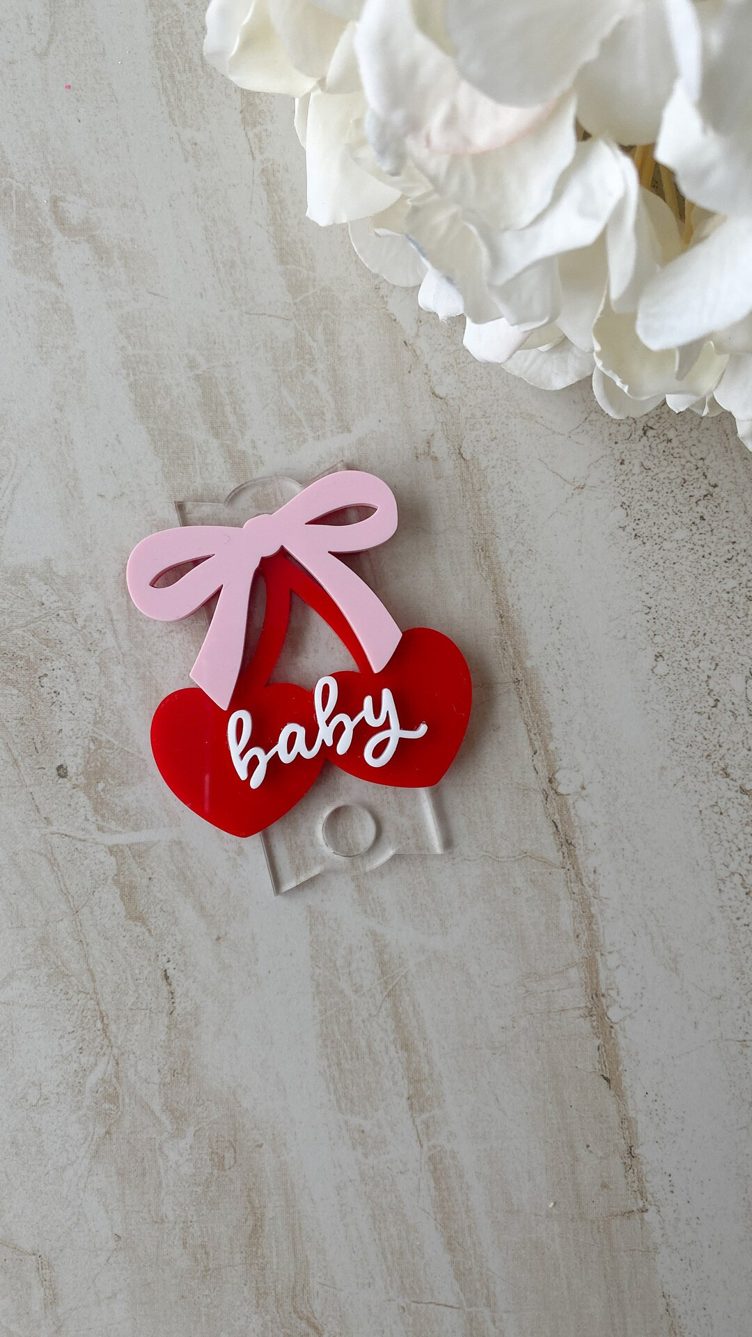 Cherry Tumbler Name Plate Coquette Bow Tumbler Personalized Name Name Plate Tumbler Name Plate 40... | Etsy (US)