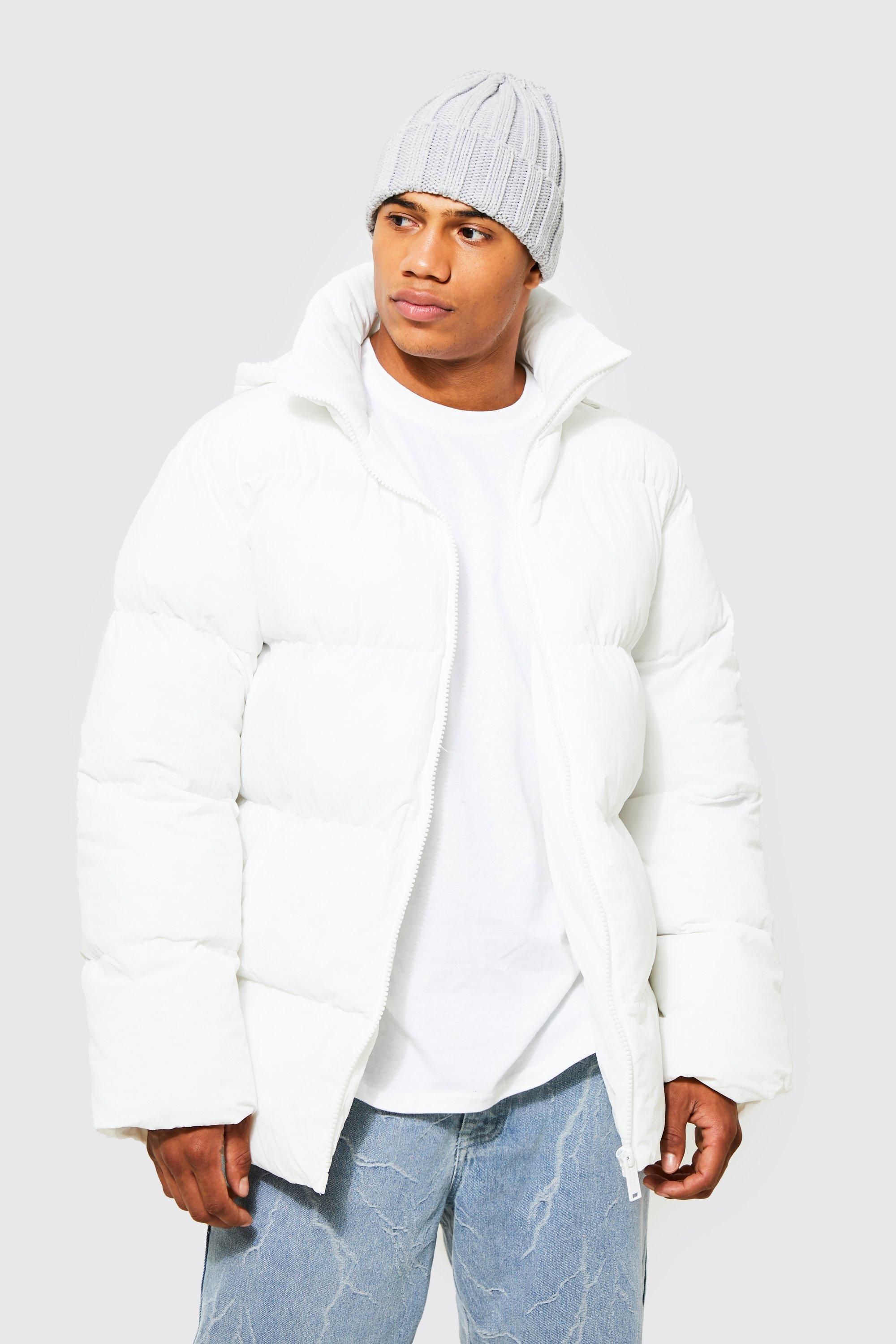 Oversized Soft Hooded Puffer | boohooMAN (US & CA)