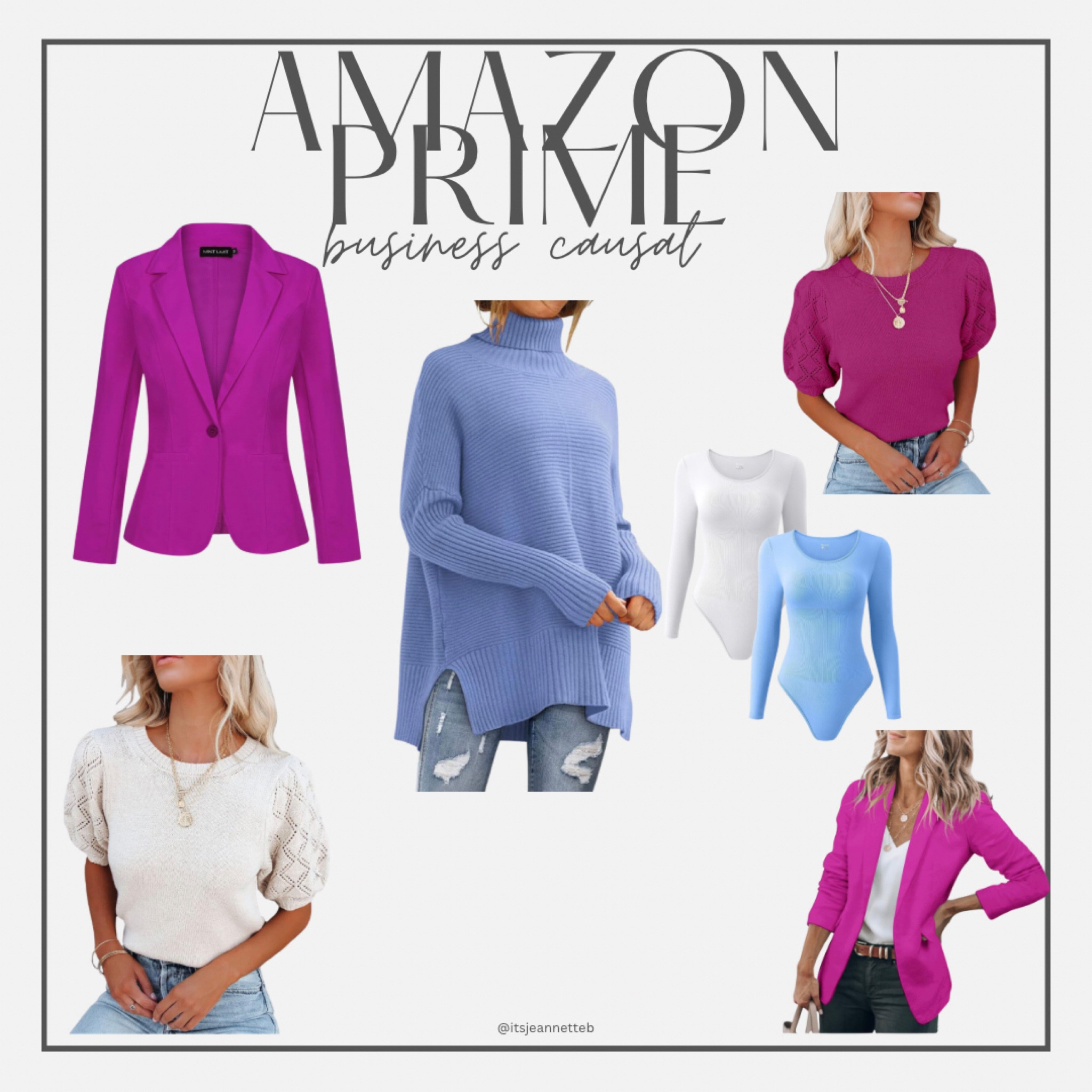 Business causal pieces from Amazon 

#LTKstyletip #LTKworkwear