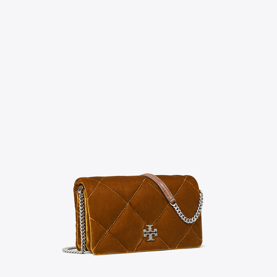 Tory Burch Kira Diamond Quilt Velvet Crossbody | Tory Burch (US)