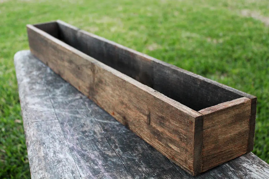 40" - 48" Succulent Planter Box (5" - 5.75"H),Storage,Planter,Wooden Box,Wood Box,Succulent Plant... | Etsy (US)